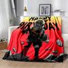 My hero academic cartoon printing blanket fashion keeps warm beautiful blankets soft and comfortable blanket birthday gifts