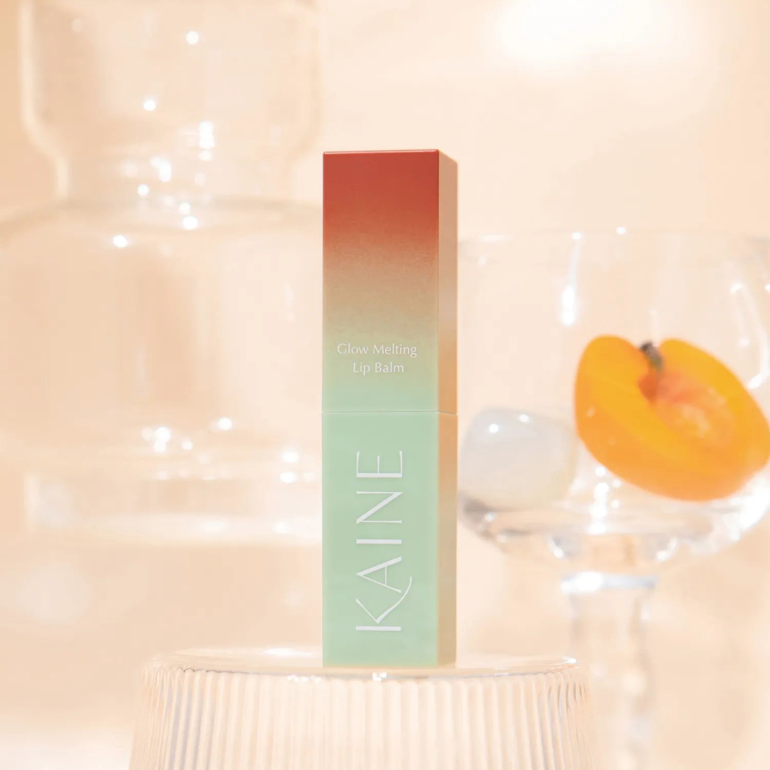 KAINE Glow Melting Lip Balm #Warm Apricot 3.4g Warm Apricot 3.4g