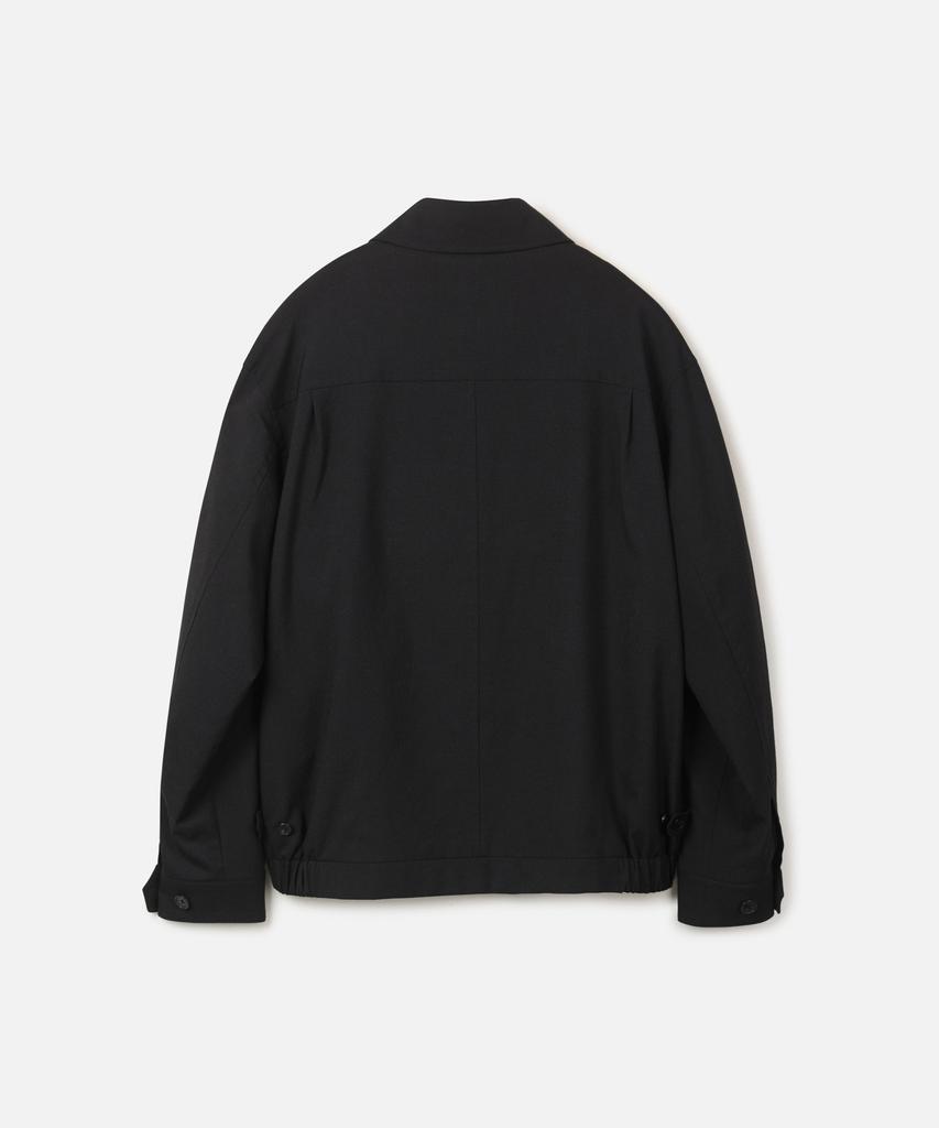247Series Swing-Top Wool Tailored Blouson Black