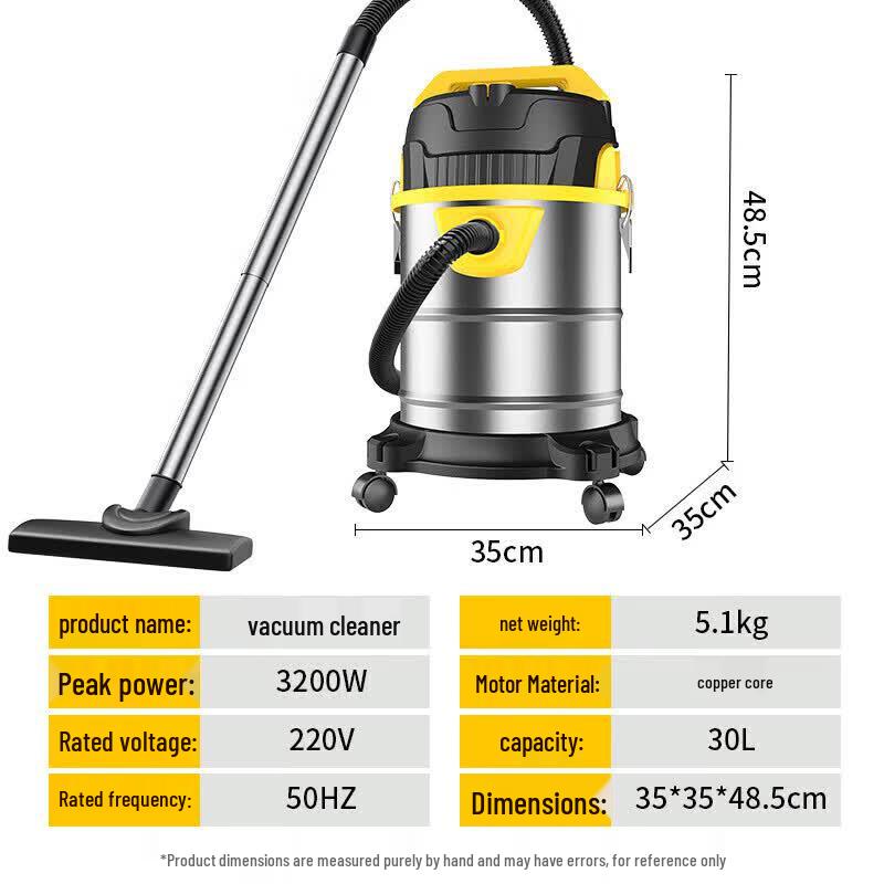 POHIR 30L Wet/Dry Vacuum Cleaner