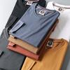 Fashion Brand Retro Cotton Foreign Trade Original Long-Sleeved T-shirt