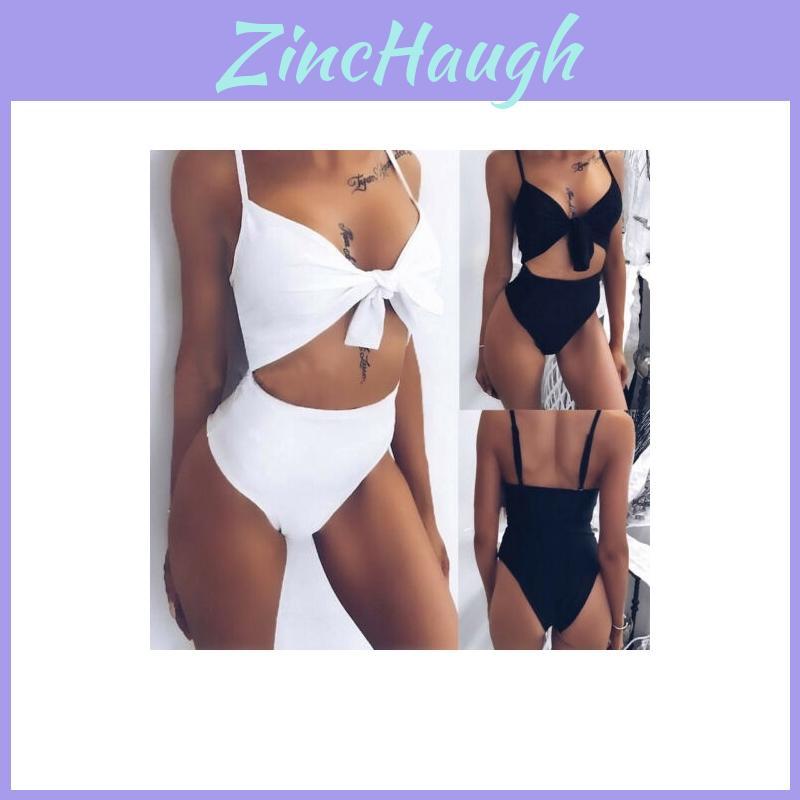 Elegant Women One Piece Bandage Bikini Push Up Monokini Swimsuit Bathing Suit Swimwear For Stylish Beach Days