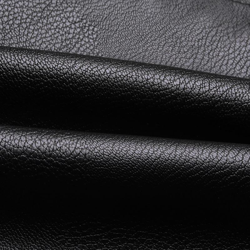 Herbst- und Winterpelz integrierte PU-Lederjacke Herren-Pelzkragenmantel plus samtverdickte Lederjacke Herrenstil