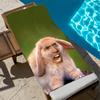 N-Nicolas Cage Handtuch Strand Schnelltrocknend Weich Poolhandtücher Geschenk für Reise Fitnessstudio Dusche Camping Sport