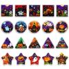 10Pcs Halloween Mini Maze Toys Educational Handheld Brain Puzzles Party Favor Halloween Party Favor For Kid Goodies Bag Exchange