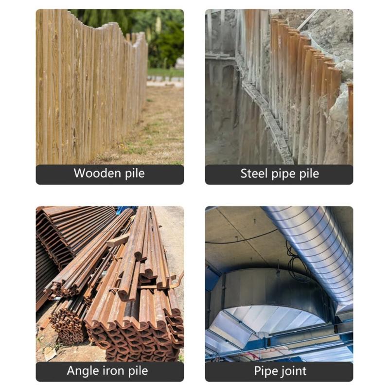 Precise Engineered Heavy Duty Steel Drill Bit Driver Ground Rod Driver Suitable for Quick & Easy Fence Post Installation