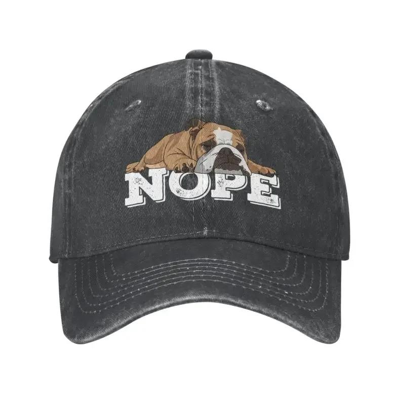 Fashion Cotton UGA English Bulldog Baseball Cap Women Men Adjustable Dad Hat Sports