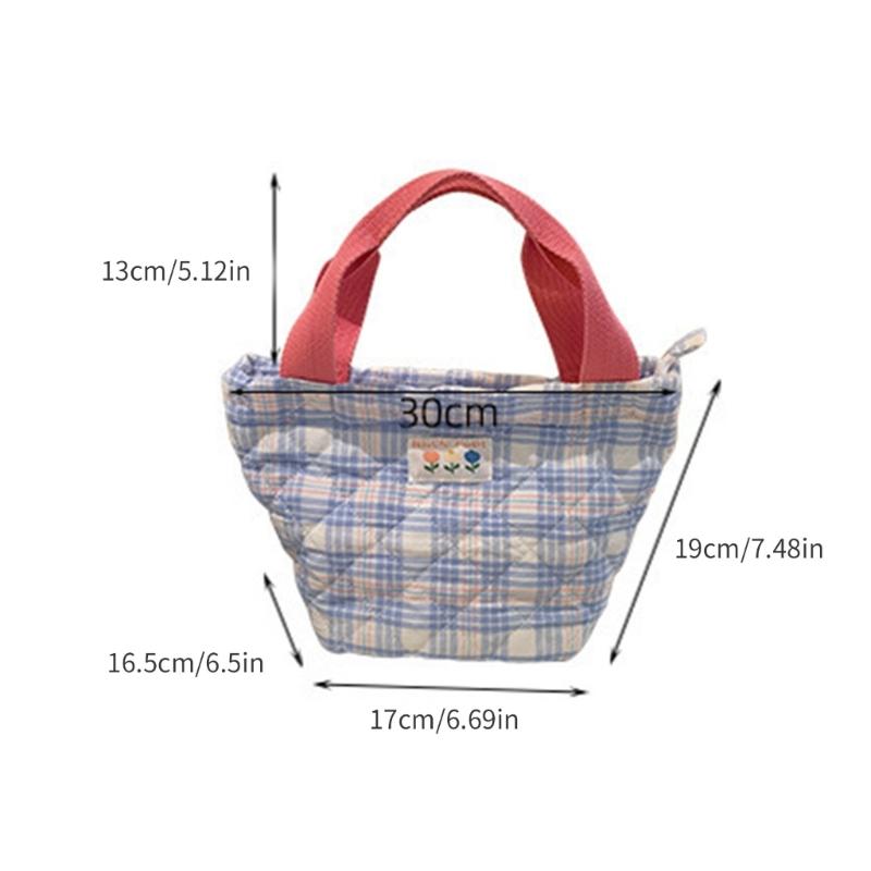 Hot Cold Freezer Bag Food Container Leakproof Handbag Splashproof Lunch Box for Travel Hiking Camping