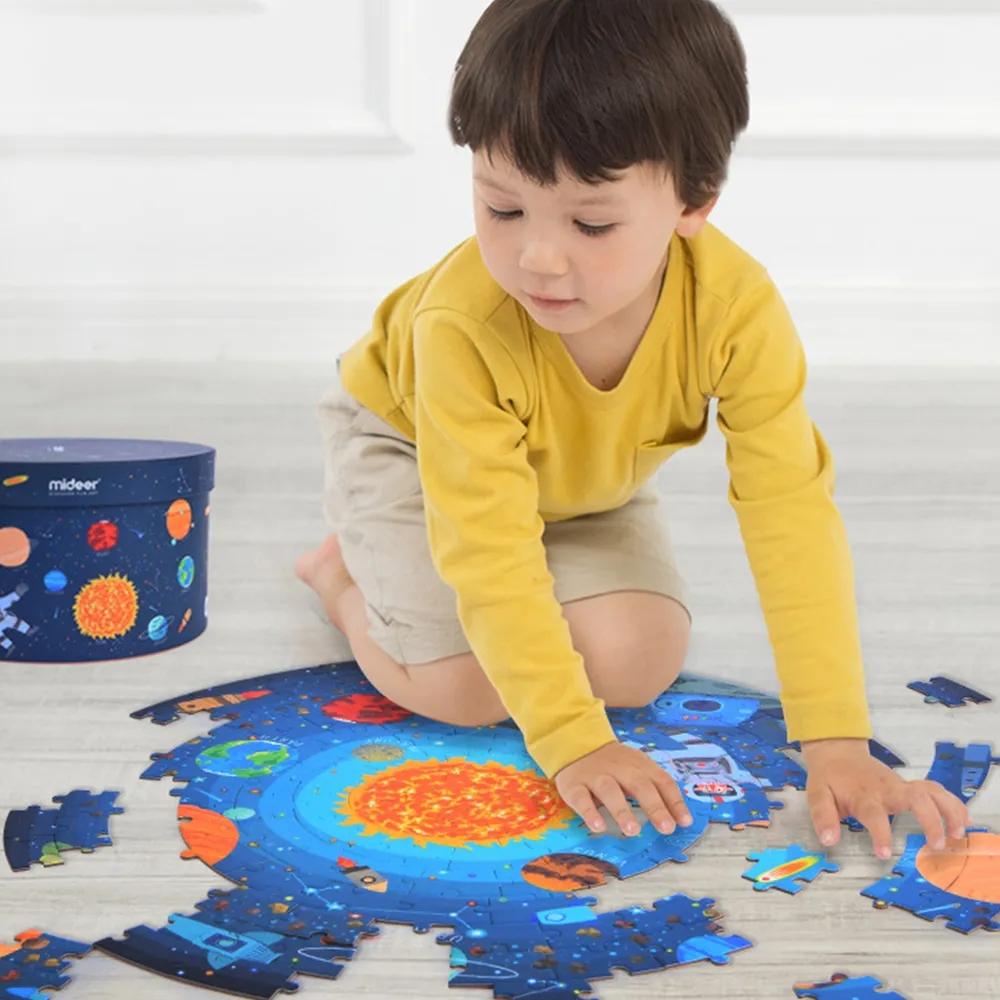 

Mideer 150pcs Jigsaw Spacewalk Universe Starry Sky Children Educational Toys Paper Cartoon Puzzle Learning Interactive Toys