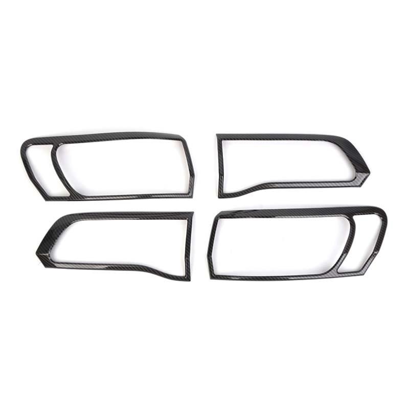 Car Tail Light Cover Decorative Stickers For Jeep Grand Cherokee 2014-2020 Car Exterior Accessories, ABS Plastic