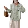 Korean Style Handmade Knitted Cardigan - 2025 Autumn/Winter Collection: Gentle, Versatile, Fashionable, High-Quality Sweater Coat for Women