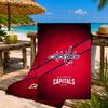 Washington Team Spirit Beach Towel Microfiber Beach Towel, Lightweight and Quick-Dry, for Summer Travel, Swimming Pool Fan Birthday Gift