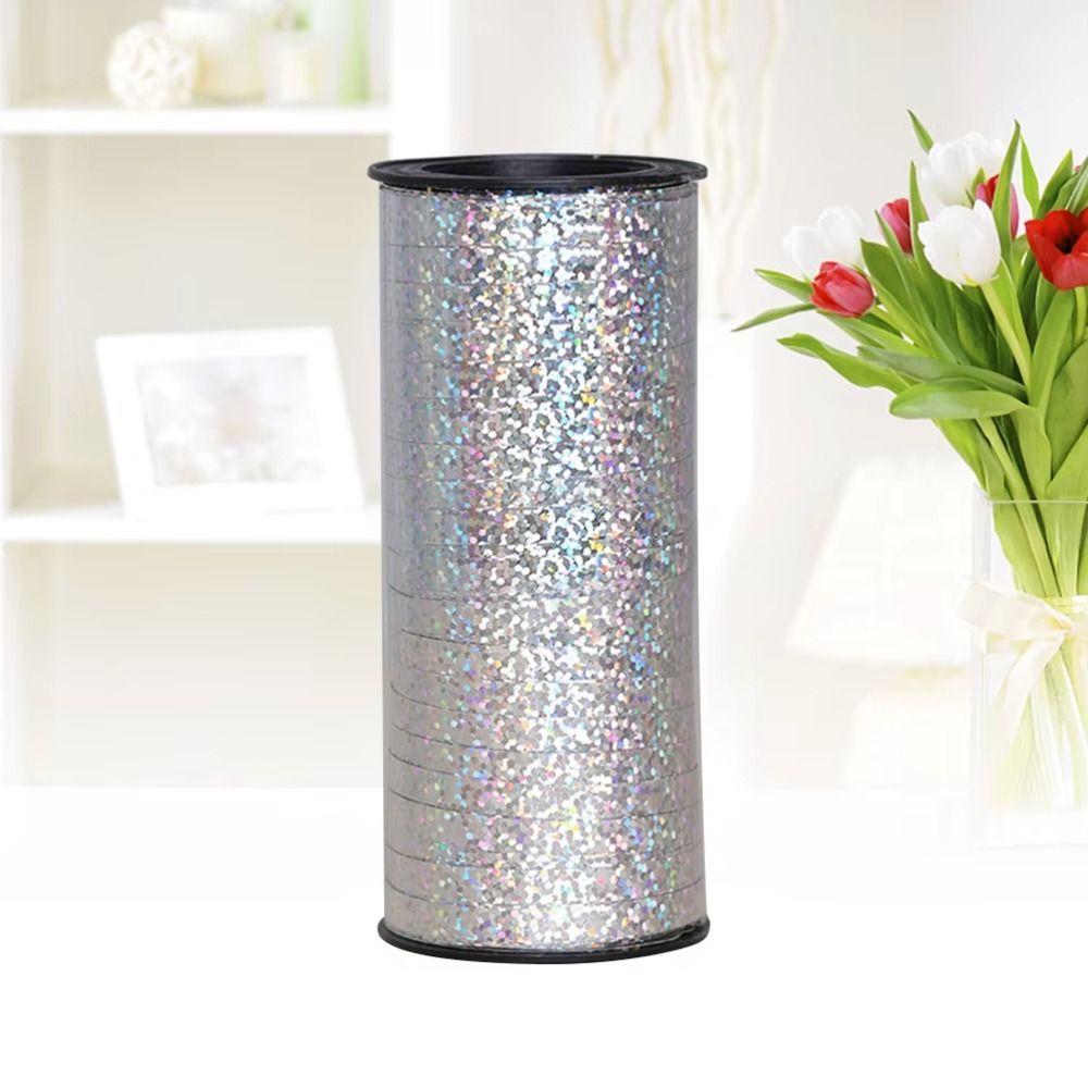 DIY Laser Curling Ribbon Tapes Wrapping Crafts Party Decoration Accessories  Christmas Decoration
