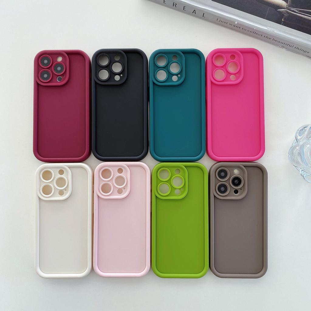 Applicable realme mobile phone case OPPO fashion silicone soft anti-drop V23C55 groove all-inclusive protective case