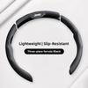 Car Leather Steering Wheel Sleeve Breathable Grip Handle Cover For Jeep Renegade Wagoneer Avenger Recon Wrangler JK Valve Stem ANT1