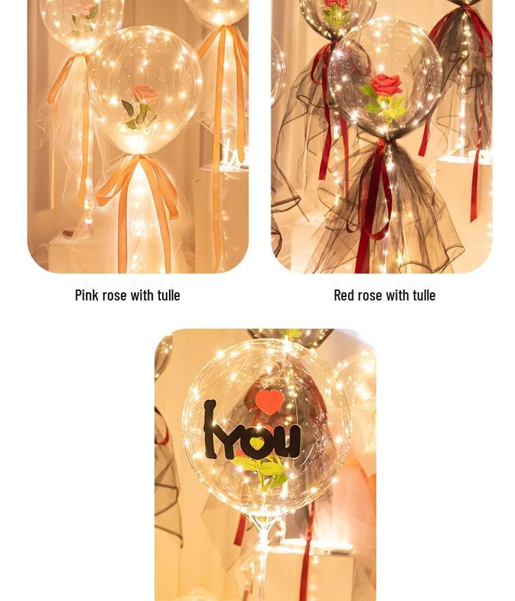 Romantic Proposal & Birthday Indoor Balloon Decoration Set