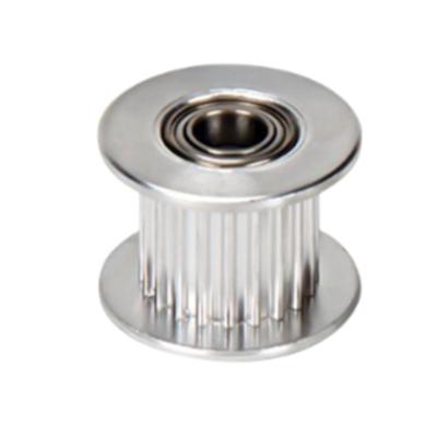 20 Teeth Timing Pulley Aluminum Alloy Bore 5mm Industrial Synchronous Professional 3D Printer Wheel Components Supplies