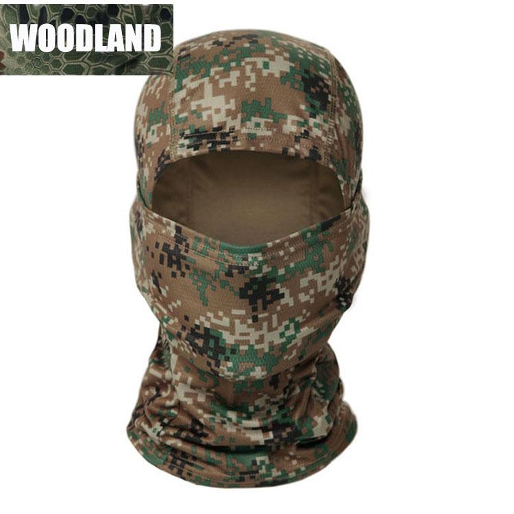 Multicam Tactical Balaclava Full Face Mask Shield Cover Biking Hunting Hat Camouflage Balaclava Scarf
