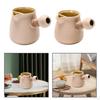 Ceramic Teapot for Boiling Water Porcelain Tea Pot with Side Handle House Restaurant