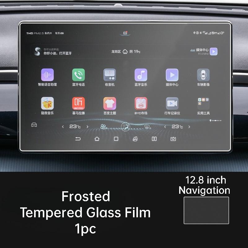 For BYD Song Plus Sealion 6 Seal U EV DMi 23-25 Navigation Tempered Glass Film Instrument ScreenU  Protector Sticker Accessories