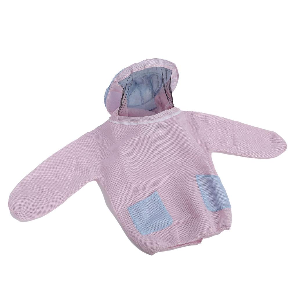 Beekeeping Jacket, Beekeeping Clothes Jacket with Breathable Mesh Veil, Beekeeping Suit for Women Beginner Beekeepers