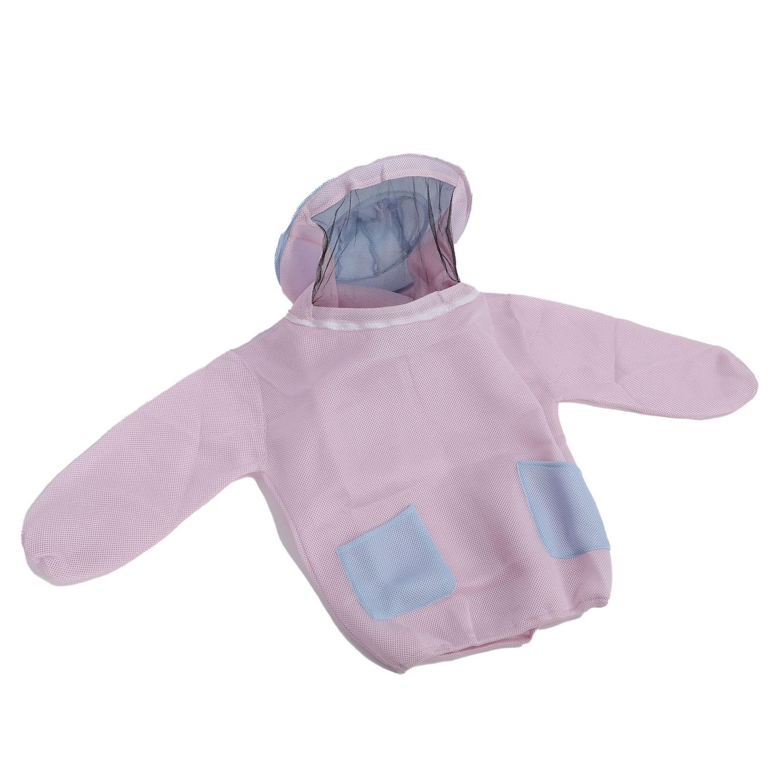 Beekeeping Jacket, Beekeeping Clothes Jacket with Breathable Mesh Veil, Beekeeping Suit for Women Beginner Beekeepers