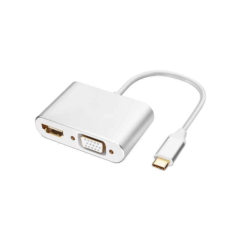 

iSky USB-C to HDMI VGA USB PD Hub