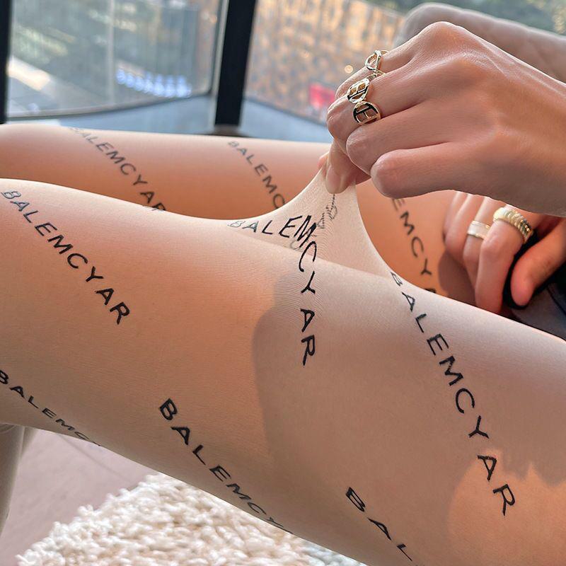 "Ultra-Thin Black Stockings - Sexy, Bare Leg, Anti-Hook Pantyhose for Spring, Summer, and Autumn"