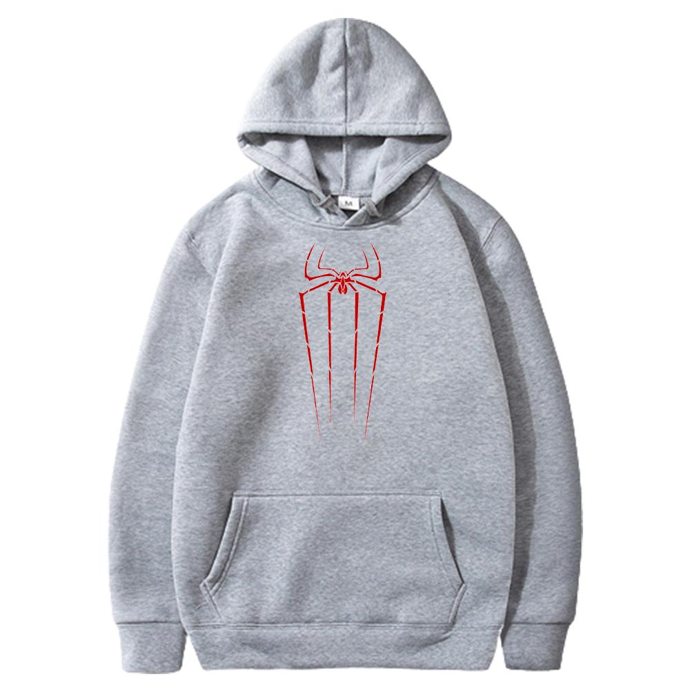 2025 Autumn New Fashion Outdoor Comfort Clothing Pullover 2d Spider Adult Men'S Casual Long Sleeve Hoodie Tops Sports Style