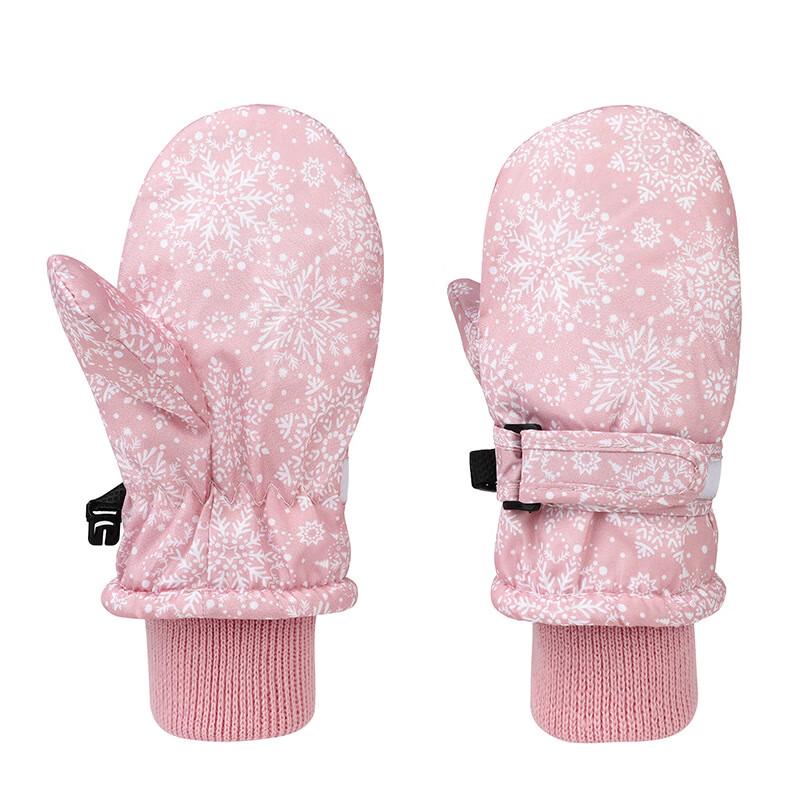 ZISIZ Kids' Waterproof Ski Mittens