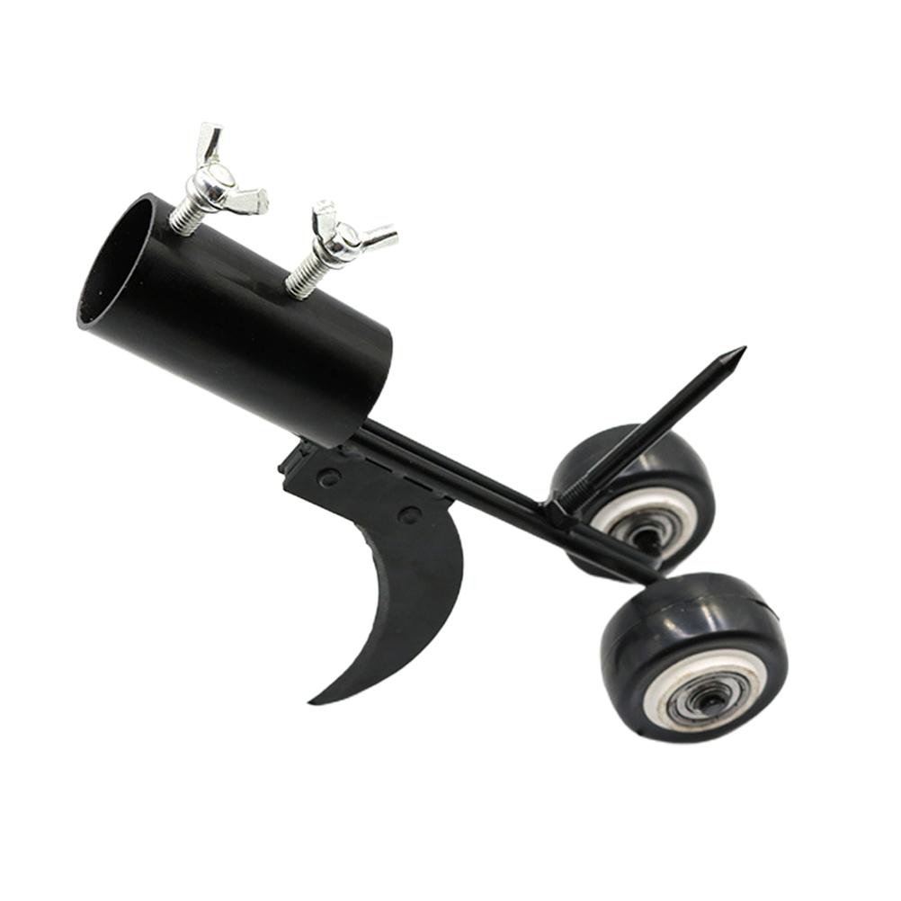 2 in 1 Tool Crevice Rolling Weeder Lightweight Portable Weeding Hook for Deck Sidewalk