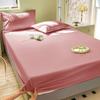 Solid Color Waterproof Mattress Fitted Sheet, Durable TPU Waterproof Backing Bed Cover, Smooth Breathable Bed Sheet for Home Hotel