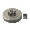 7T Clutch Cover Drum Chain Sprocket For 340 With Needle Roller Bearing