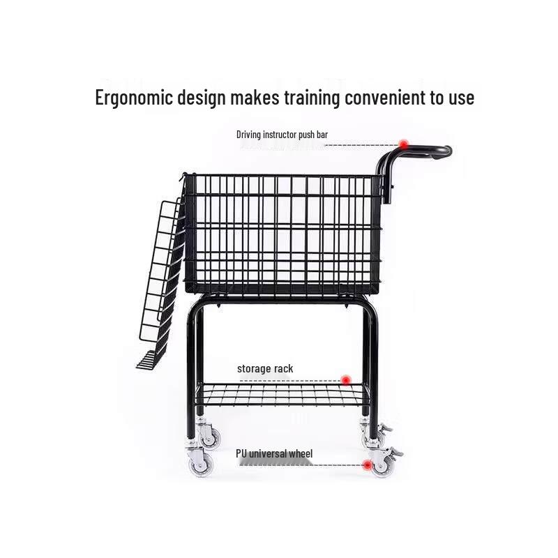 Jundingying Tennis Ball Storage and Pickup Cart