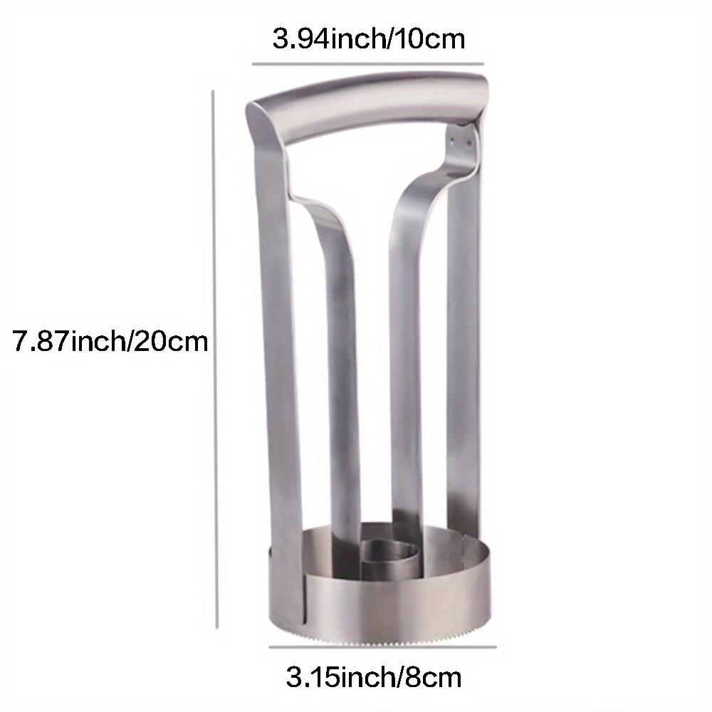 1pc Durable Stainless Steel Pineapple Corer Slicer - Comfort Grip Handle, Easy-to-Use, Ideal for Home & Kitchen, Restaurant Use