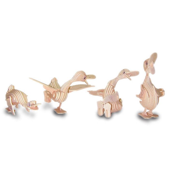 Wooden Model Duck