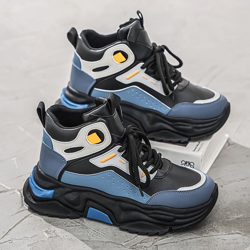 Duży rozmiar męskie buty wersja koreańska moda nowe buty taty modne męskie buty do biegania z siateczki buty sportowe buty codzienne