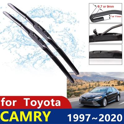 Auto Scheibenwischerblatt für Toyota Camry 1997~ 20 30 40 50 70 XV20 XV30 XV40 XV50 XV70 XV Scheibenwischer Autozubehör