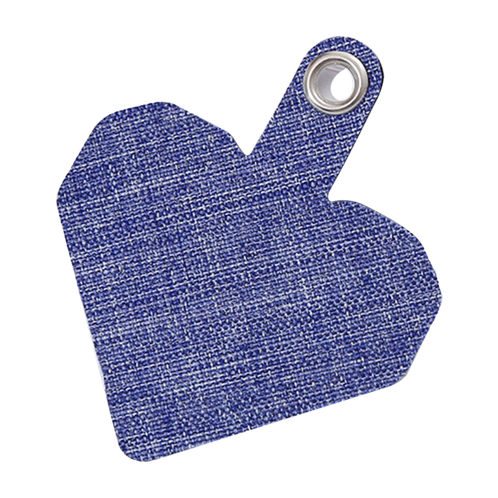 

Вкладка-петля для телефона Шнурок для телефона Запасная часть для защитного шнурка для сотового телефона Патч темно-синий