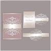 Lace Flowers Metal Cutting Dies Stencil DIY Scrapbooking Album Stamp Paper Card Top Sale