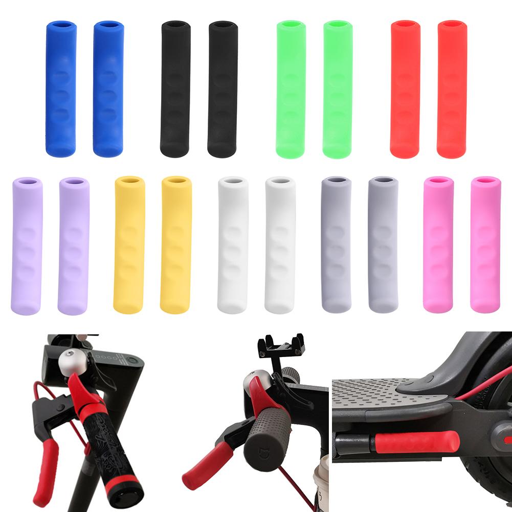 2pcs Silicone Bicycle Cycling Brake Sleeve Universal Handle Cover Anti-Skid Protector Mountain Road Bike Accessories