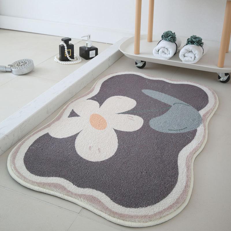 Bathroom Floor Mat Cute Entrance Non Slip Mat Bathroom Door Household Door Mat Entrance Mat