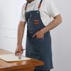 1pc Thick Canvas Apron for Foreign Trade Processing Work Cowboy Horticulture Coffee Shop Waterproof Horticulture Kitchen Apron