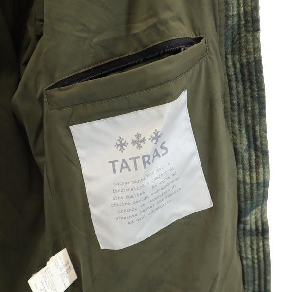 TATRAS Camouflage Long Sleeve Down Jacket 2 Green System Camouflage Women Used