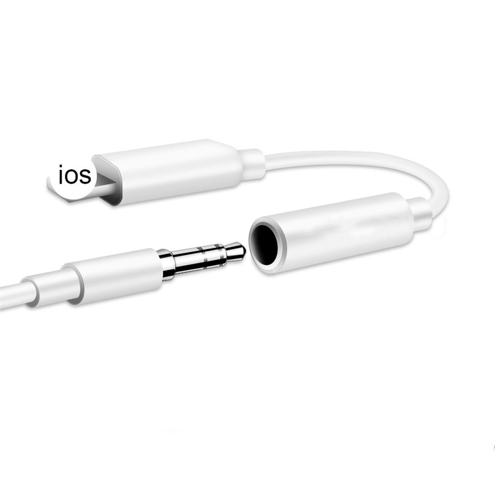 

АДАптер наушников системы IOS для IPhone Earphone Аудио Адаптор Преобразователь освещения