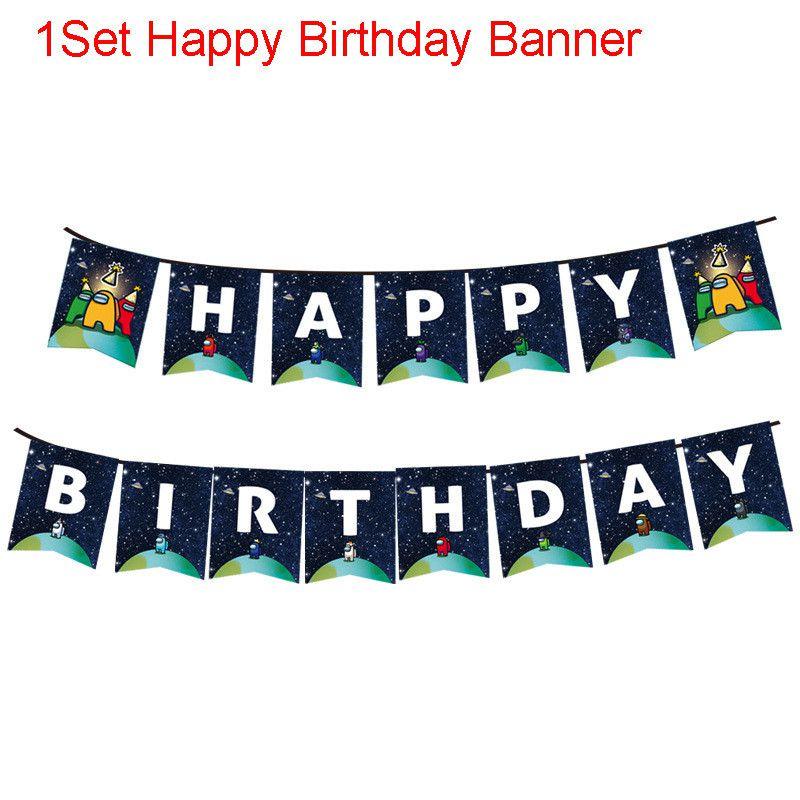 Birthday Party Theme Supplies Decoration Kids Plate Tablecloth Banner