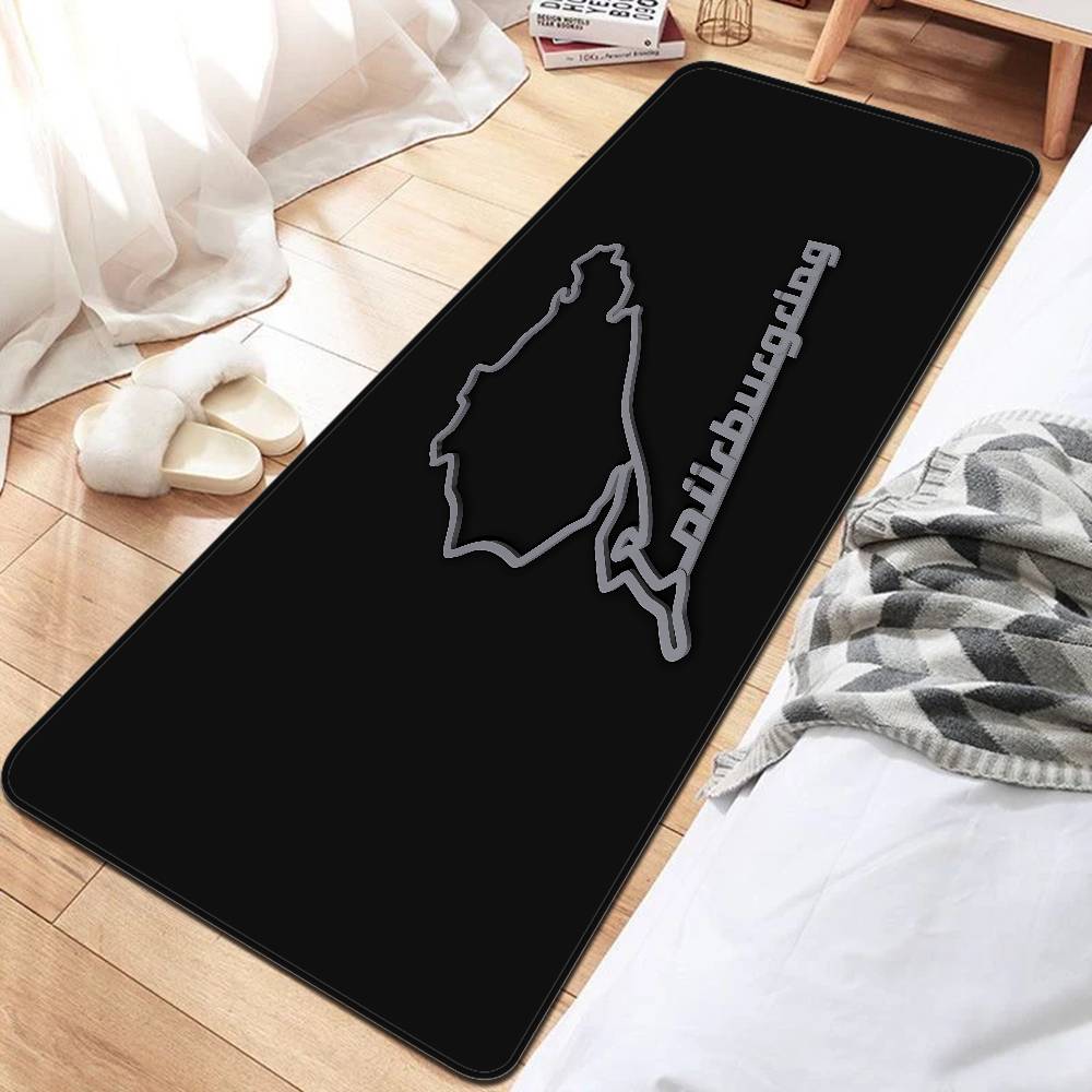 Ft Nurburgring Room Mats Washable Non-Slip Living Room Sofa Chairs Area Mat Kitchen Alfombra