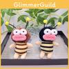 Soft Delightful Super Bumblebee Keychain Cute Cartoon Plush Perfect For Young Girls