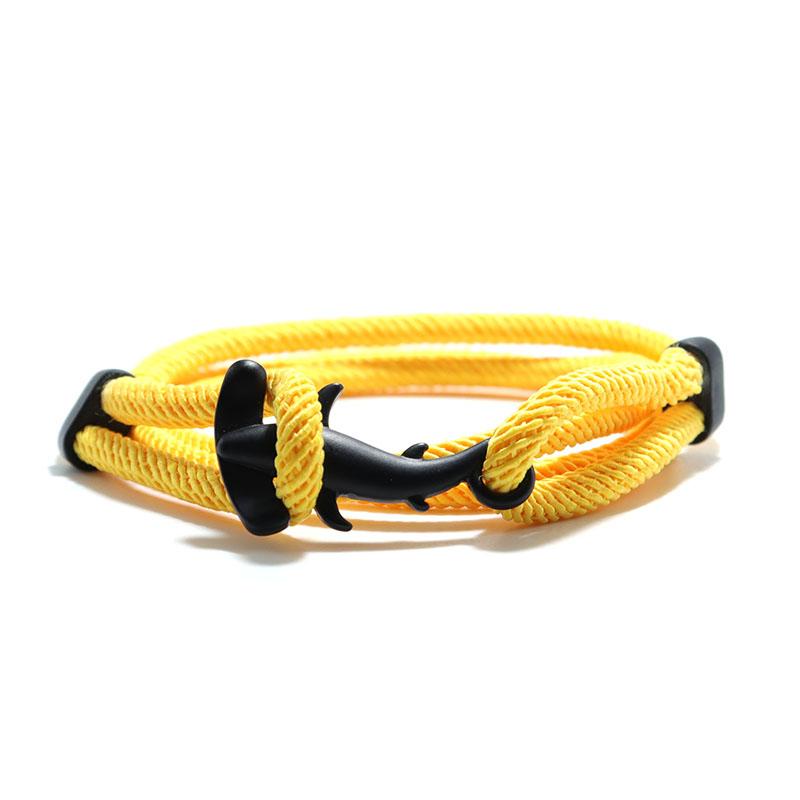 Ocean Animal Shark Bracelet Homme Female Multi-layer Adjustable Charm Braslet Camping Jewelry Beach Accessories Gift For Lovers