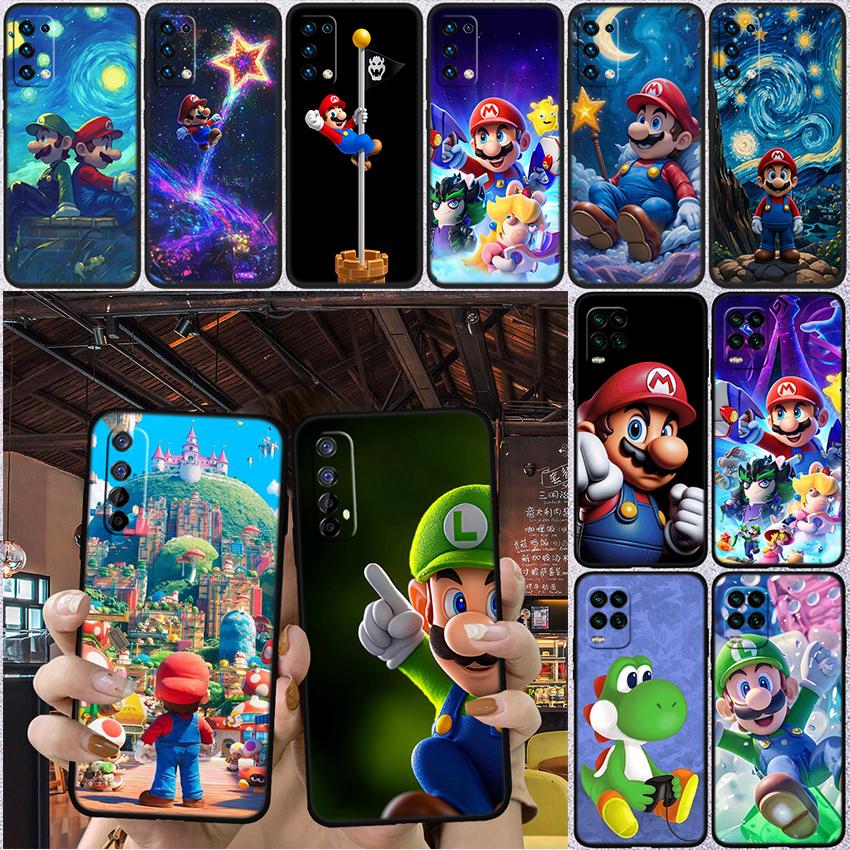 M-Marios Phone Case for Samsung Galaxy S20 S21 S22 Ultra FE + Plus A21S A22 A24 A25 A26 A30 A30S A31